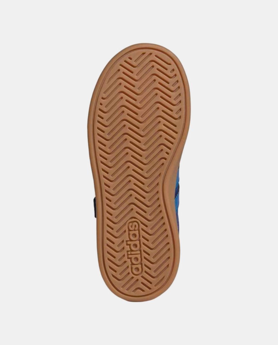 Sapatilhas Grand Court 3.0 El C adidas Azuis-3
