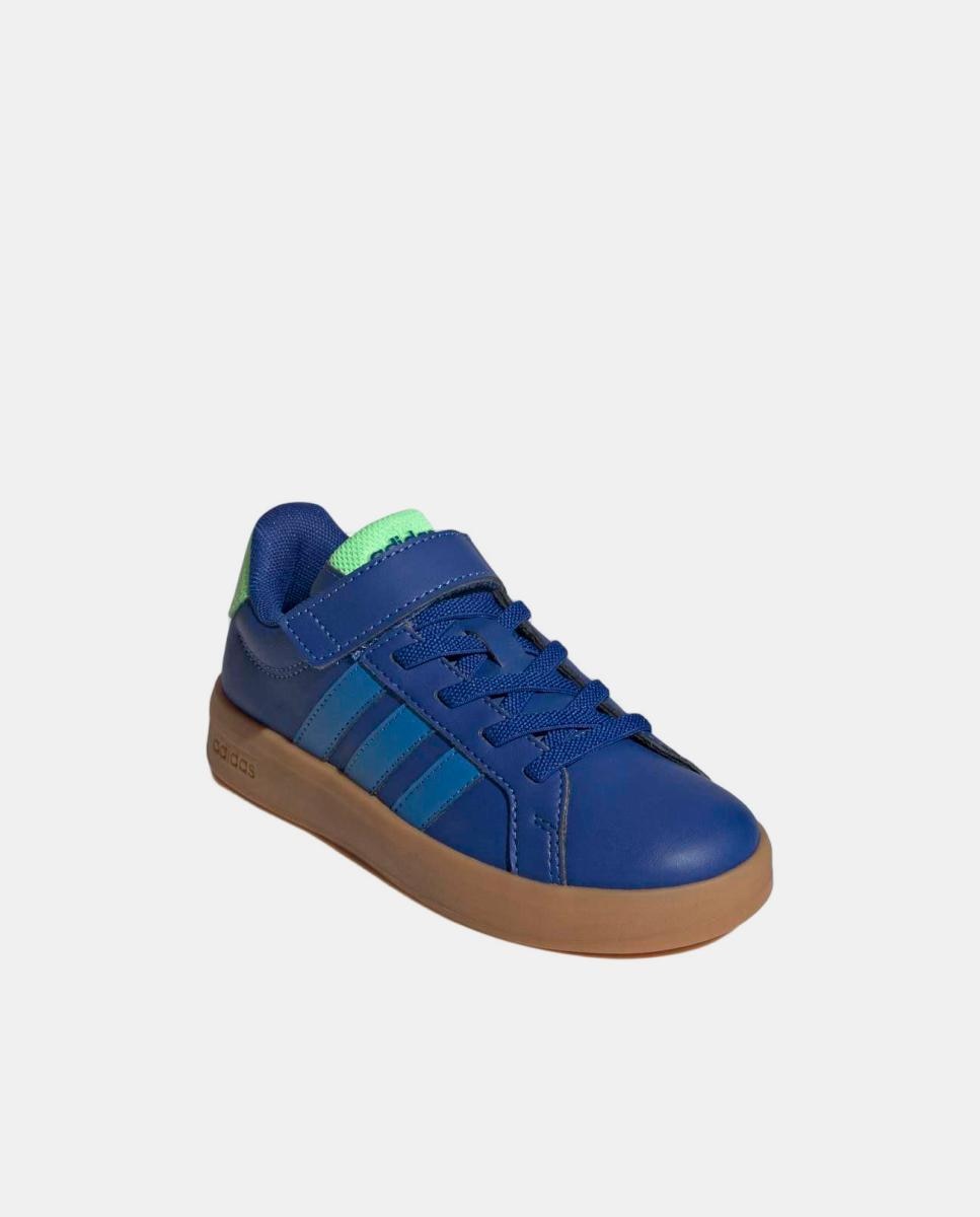 Sapatilhas Grand Court 3.0 El C adidas Azuis-5