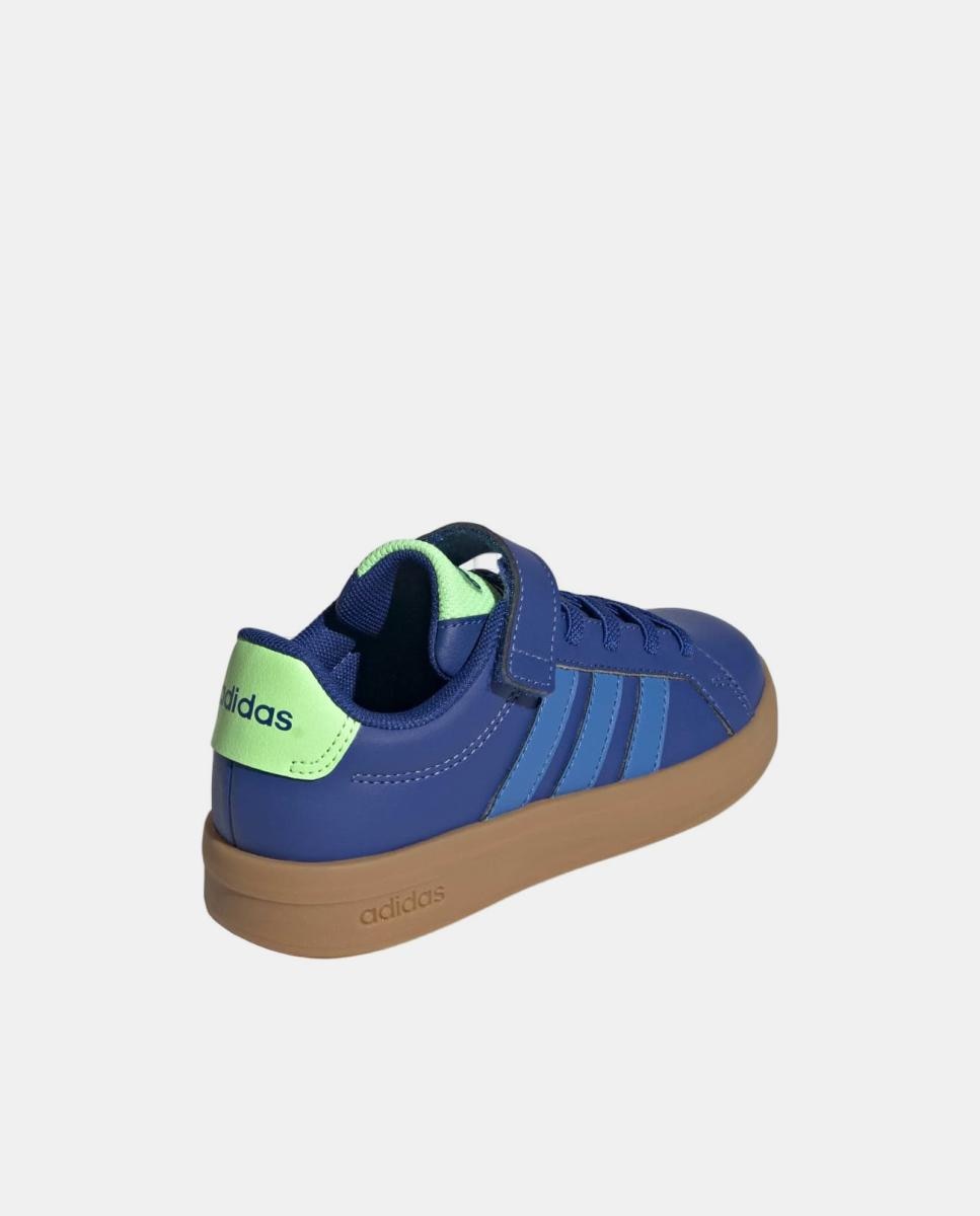 Sapatilhas Grand Court 3.0 El C adidas Azuis-6