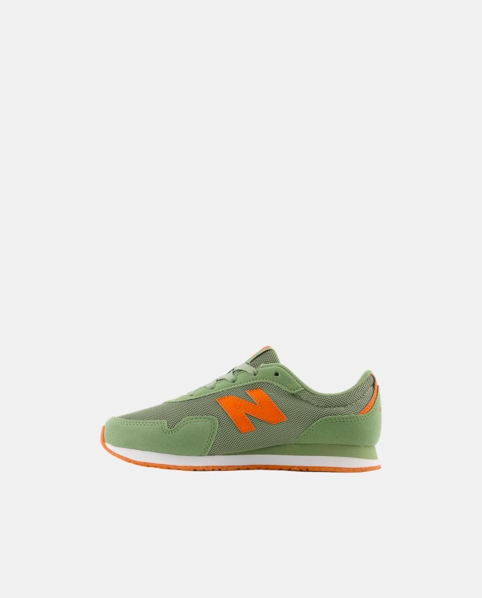 Sapatilhas Casual de Criança 323 com Cordão Verde Azeitona-2