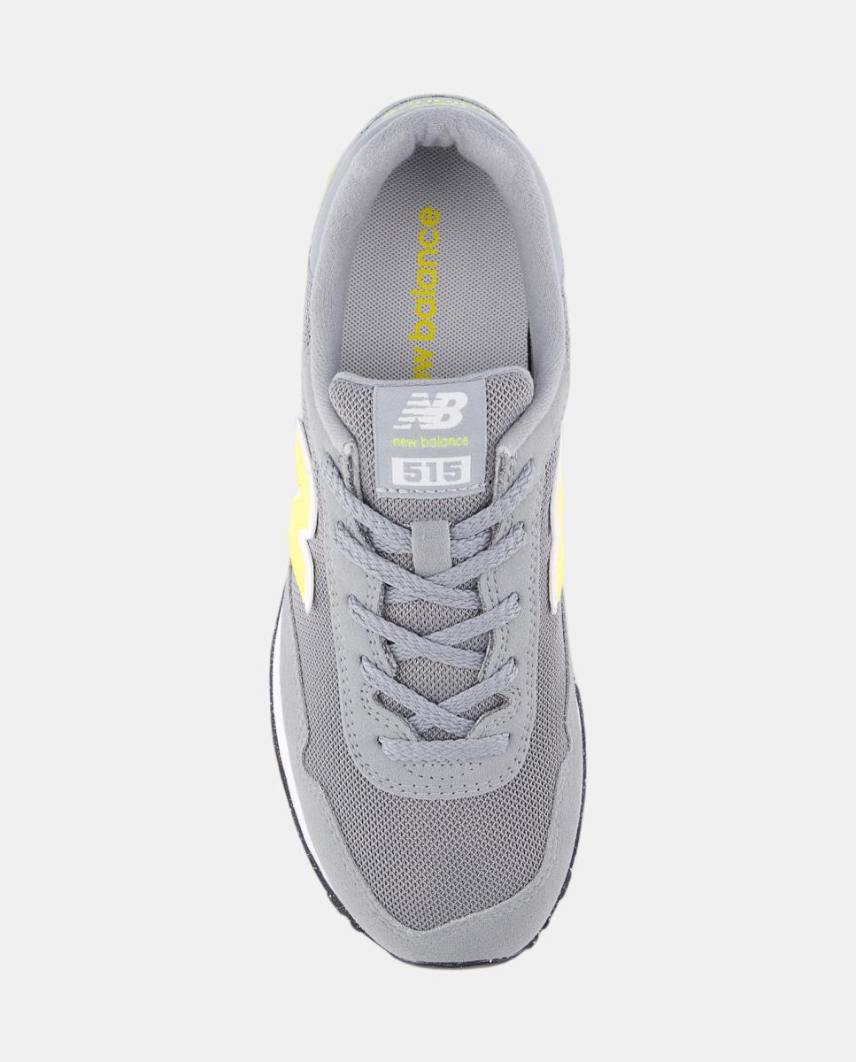 Sapatilhas Casual de Criança 515 com Cordão New Balance Cinzento-3