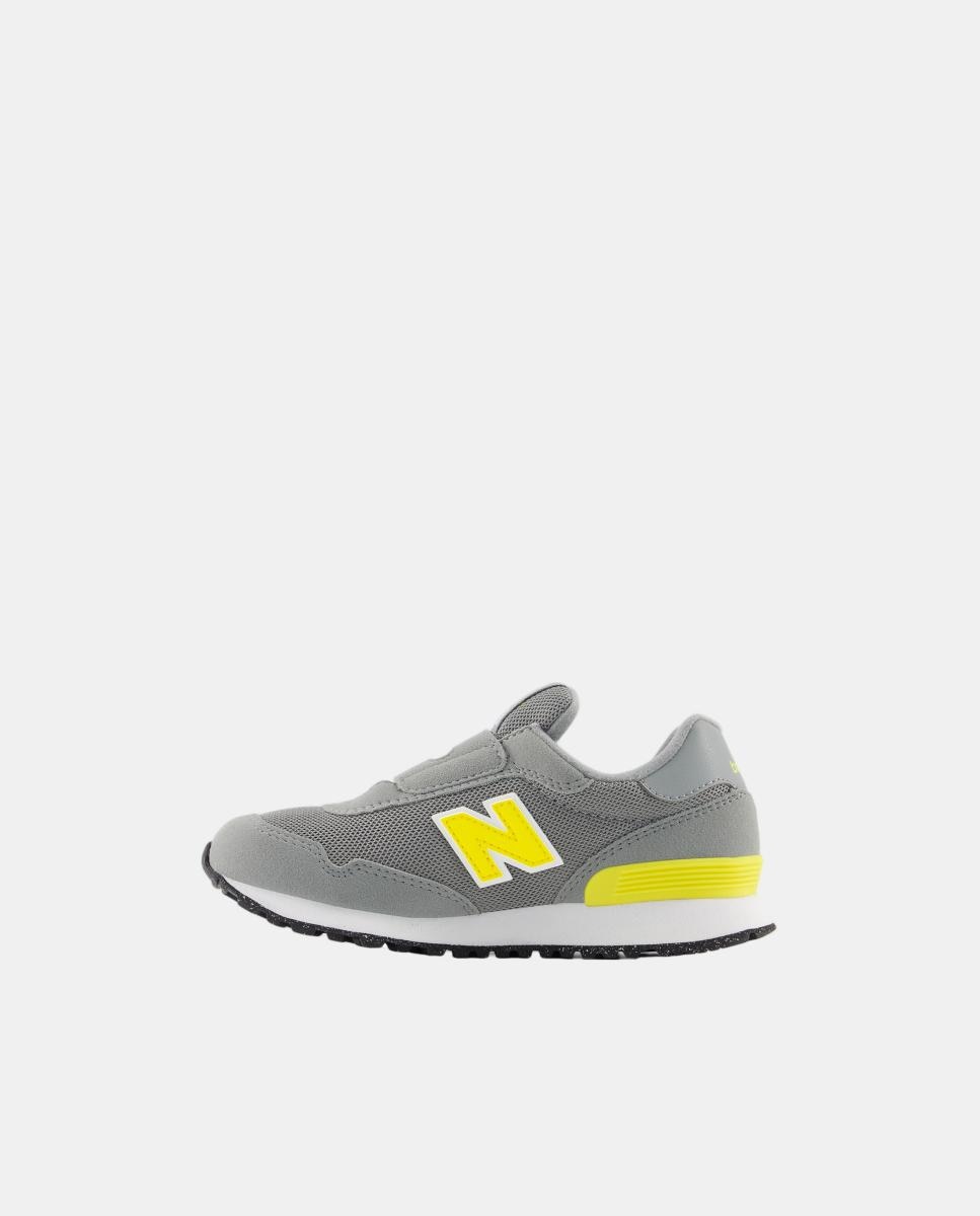 Sapatilhas Casual de Criança 515 com Velcro Cinzento-2