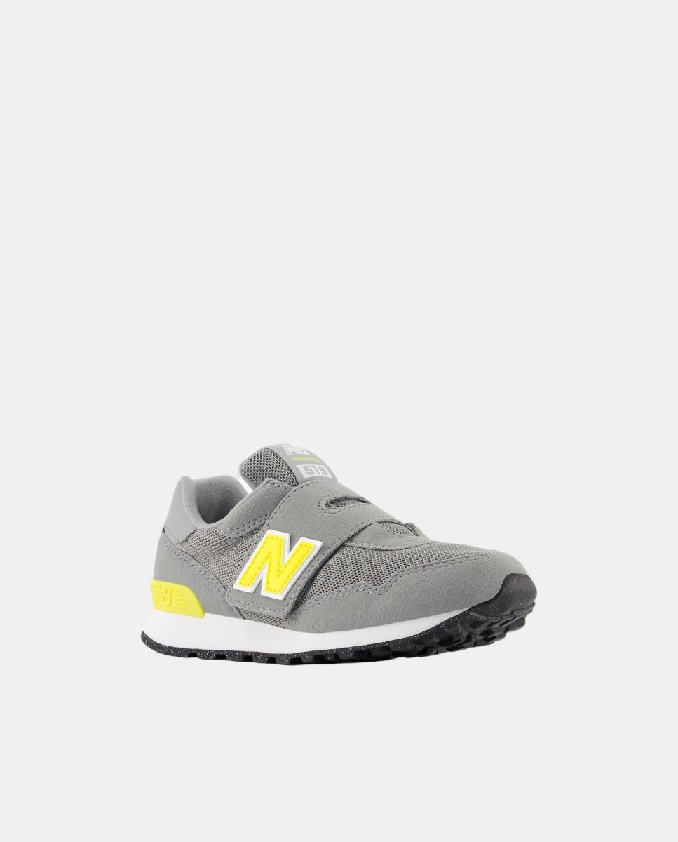 Sapatilhas Casual de Criança 515 com Velcro Cinzento-4
