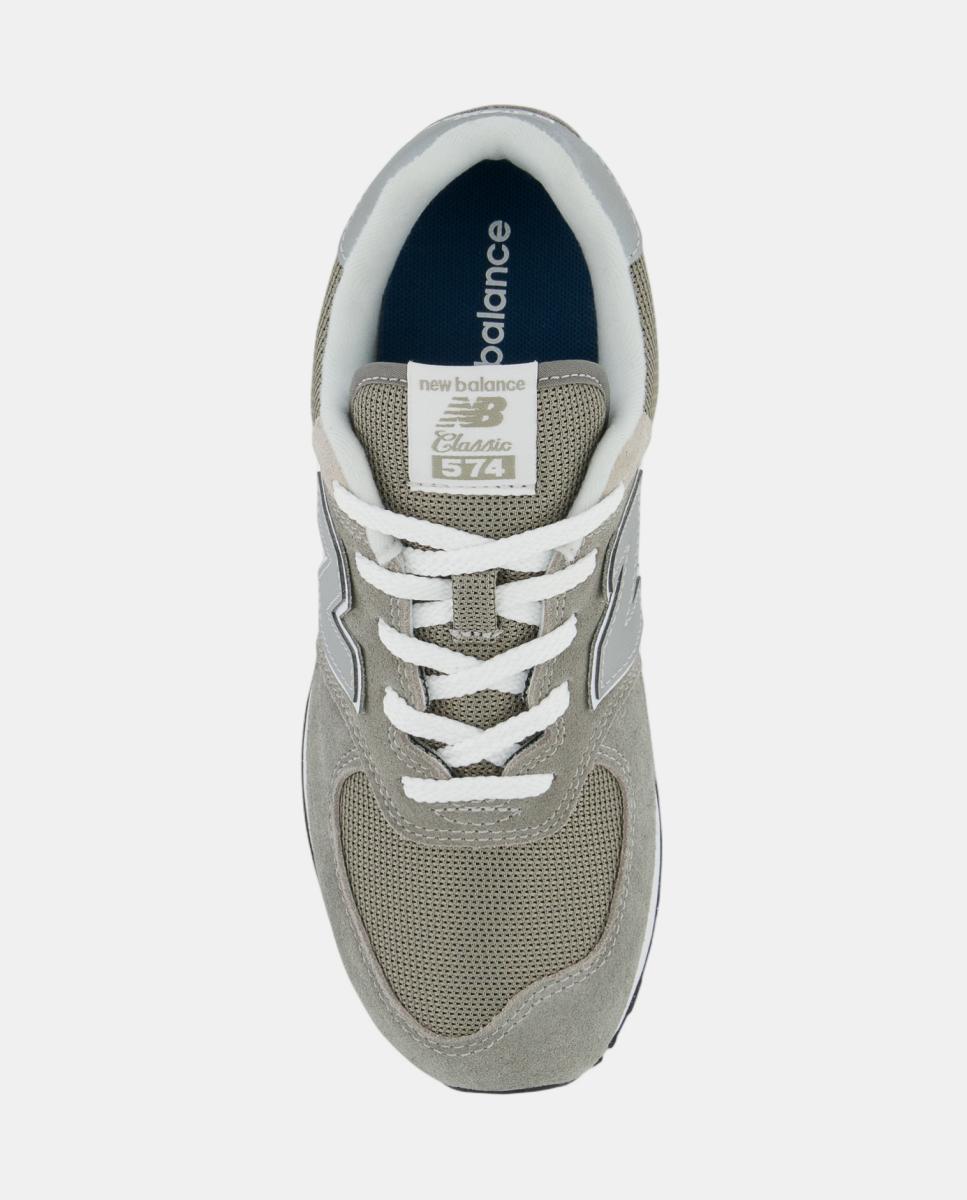 Sapatilhas Casual de Criança 574 com Cordão New Balance Cinzento-3