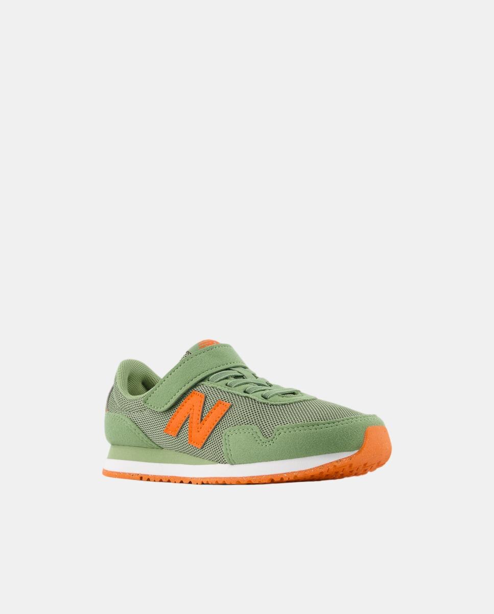 Sapatilhas Casual de Criança 323 com Velcro New Balance Verde Azeitona-4