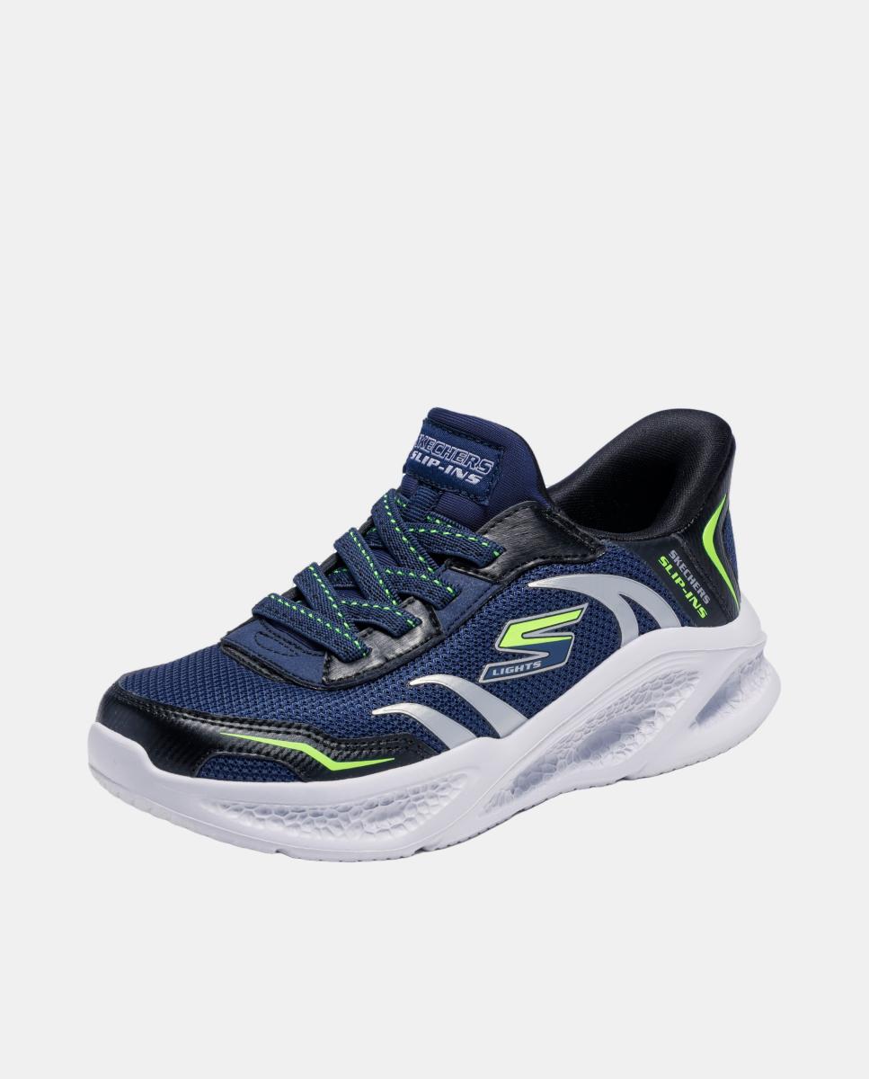 Sapatilhas com Luzes Skechers Azul-marinho-2