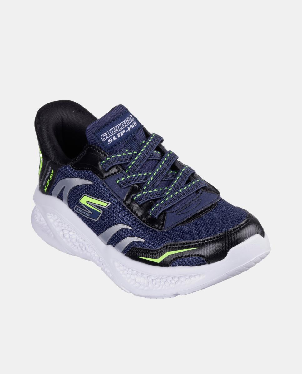 Sapatilhas com Luzes Skechers Azul-marinho-4