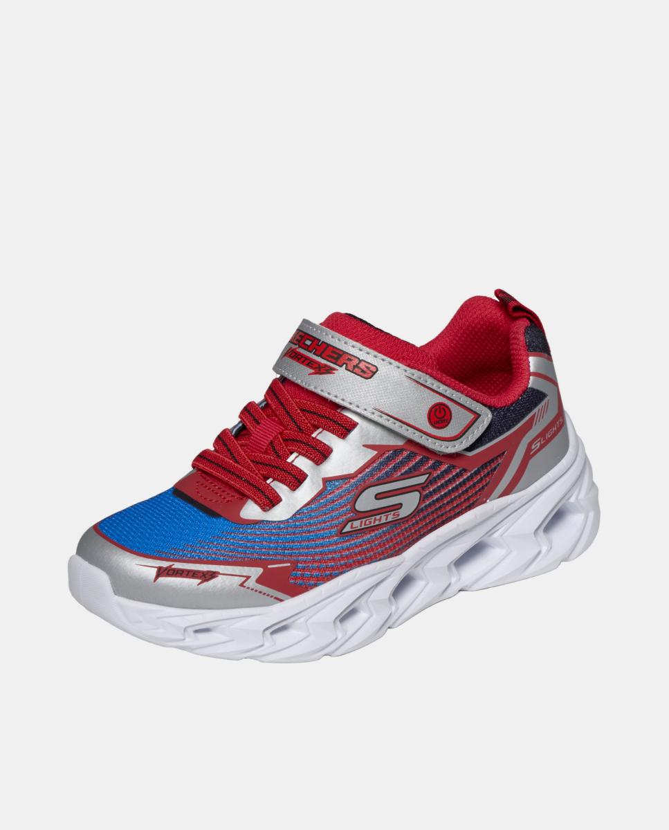 Sapatilhas de Luzes Max Cushion Skechers Vermelho-2