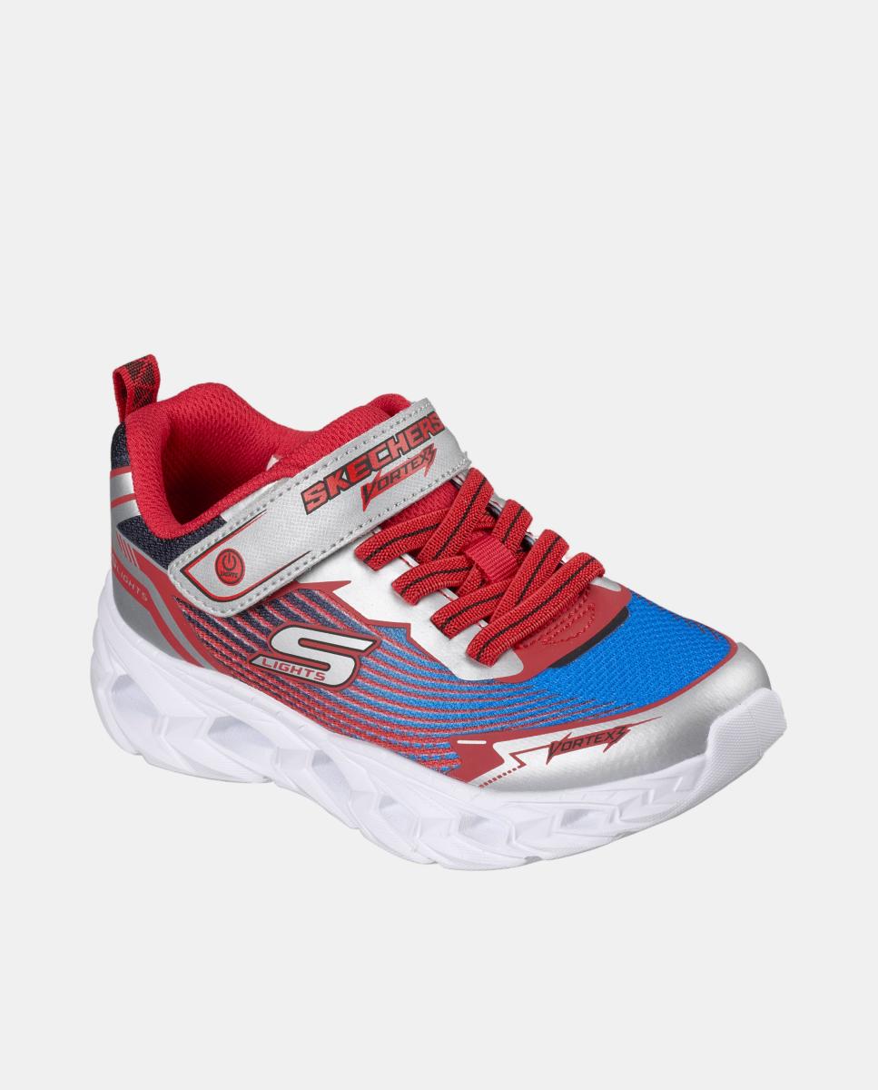 Sapatilhas de Luzes Max Cushion Skechers Vermelho-4