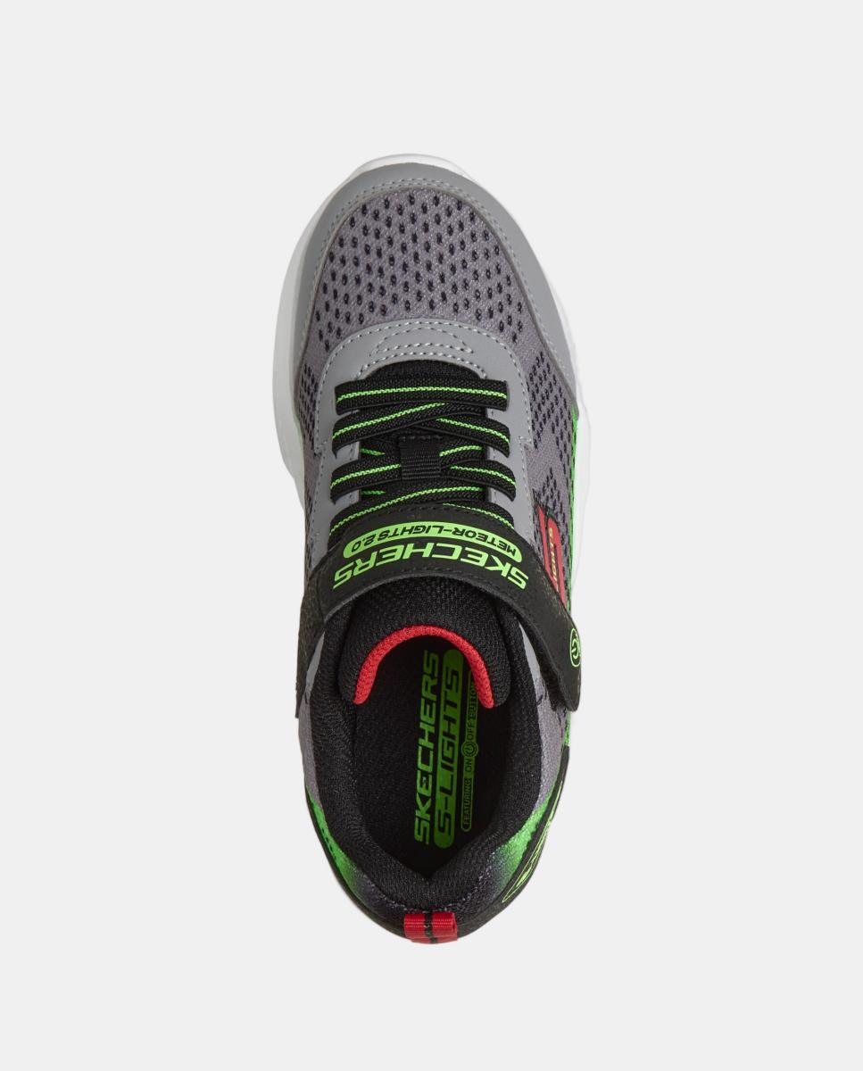 Deportivo luces max cushion - Skechers - Verde claro Gris Suave-3