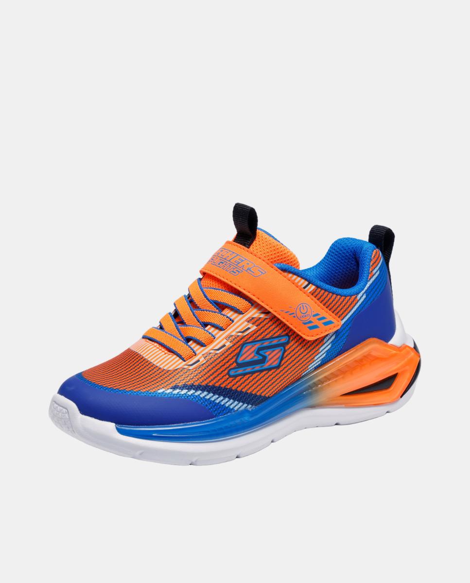 Sapatilhas com Luzes Laranja-forte-2