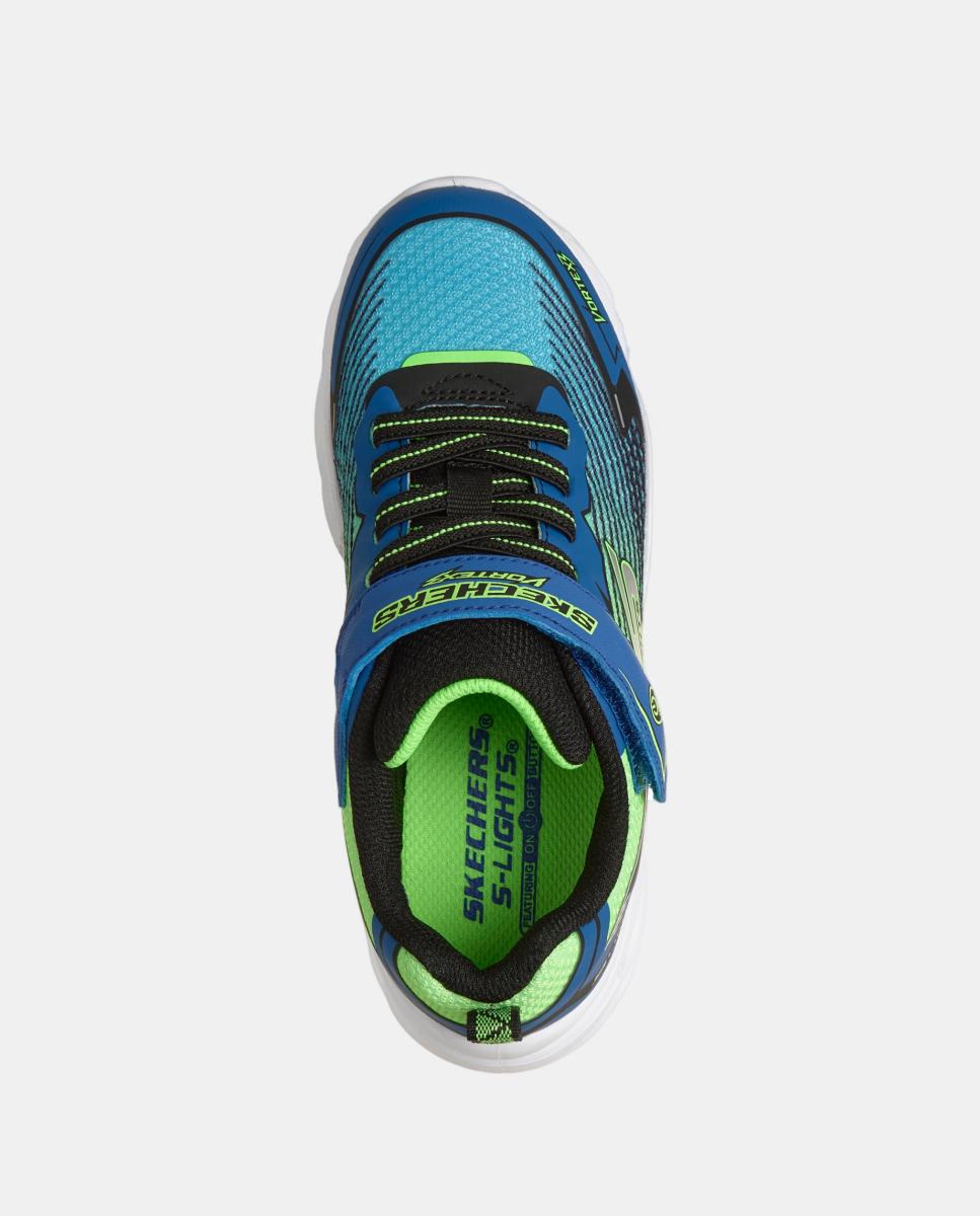 Sapatilhas de Luzes Max Cushion Skechers Azul Cantábrico-3