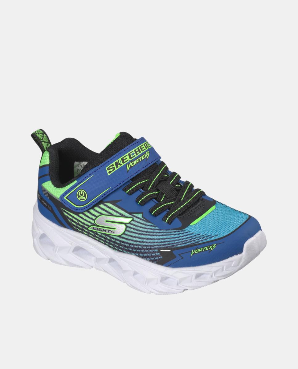 Sapatilhas de Luzes Max Cushion Skechers Azul Cantábrico-4