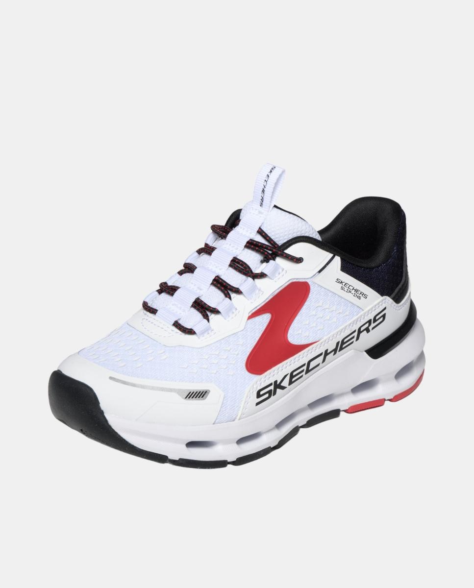 Imagen 2 de Deportivo con tech Glide step y ajuste de velcro - Skechers - Blanco Blanco