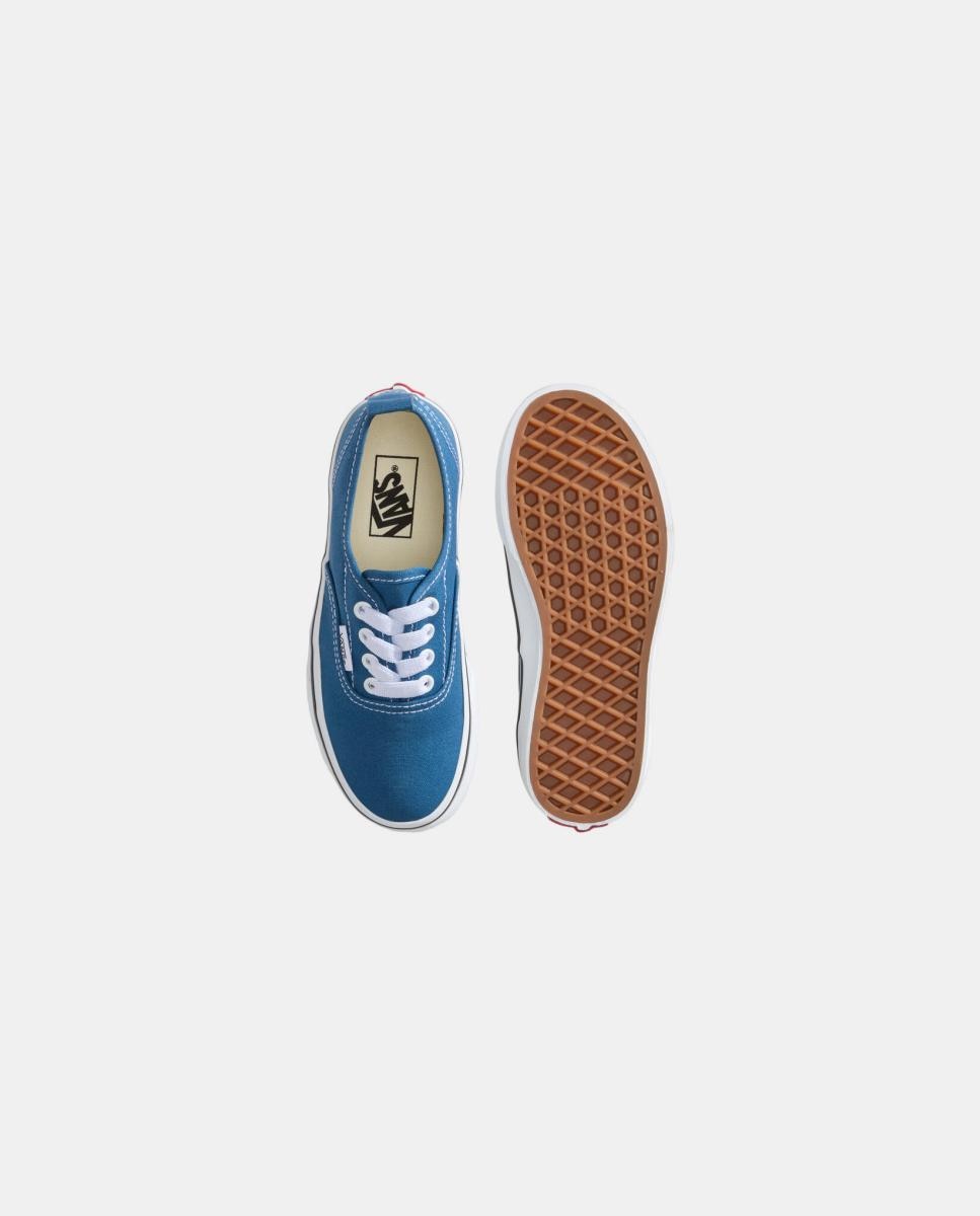 Sapatilhas casual s Authentic Vans com atacadores eláticos Azul-marinho-4