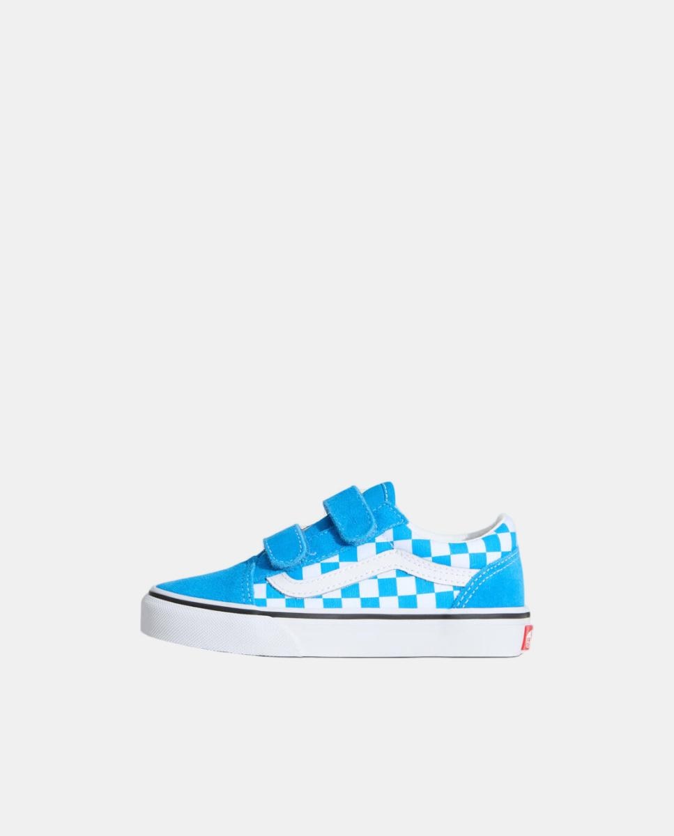 Sapatilhas casual s Old Skool Vans com Velcro Azul Ciano-2