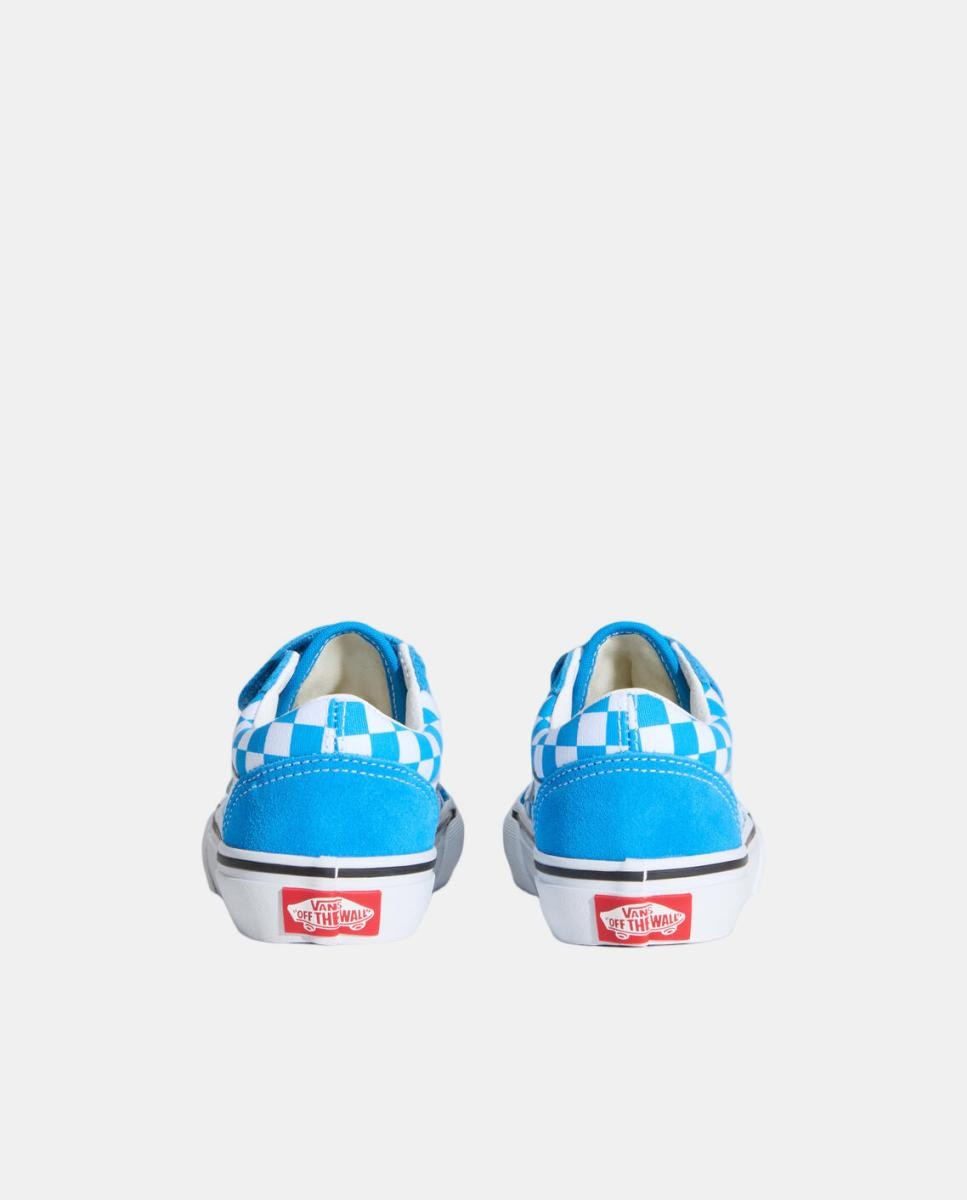Sapatilhas casual s Old Skool Vans com Velcro Azul Ciano-3