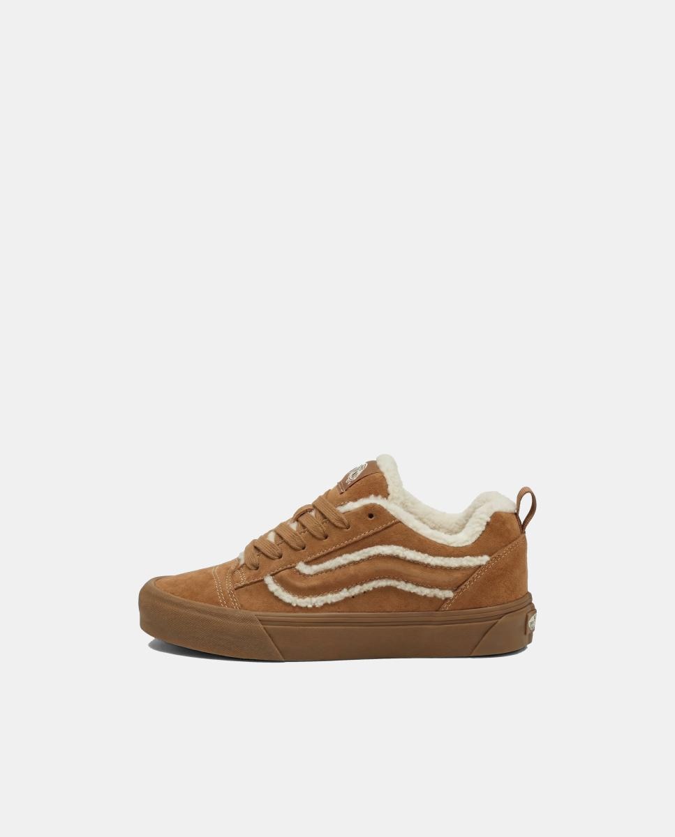 Sapatilhas casual s Knu Skool Vans com atacadores Castanho caramelo-2