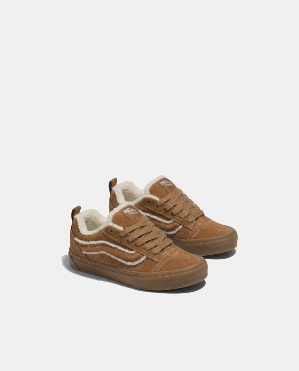 Sapatilhas casual s Knu Skool Vans com atacadores Castanho caramelo-5