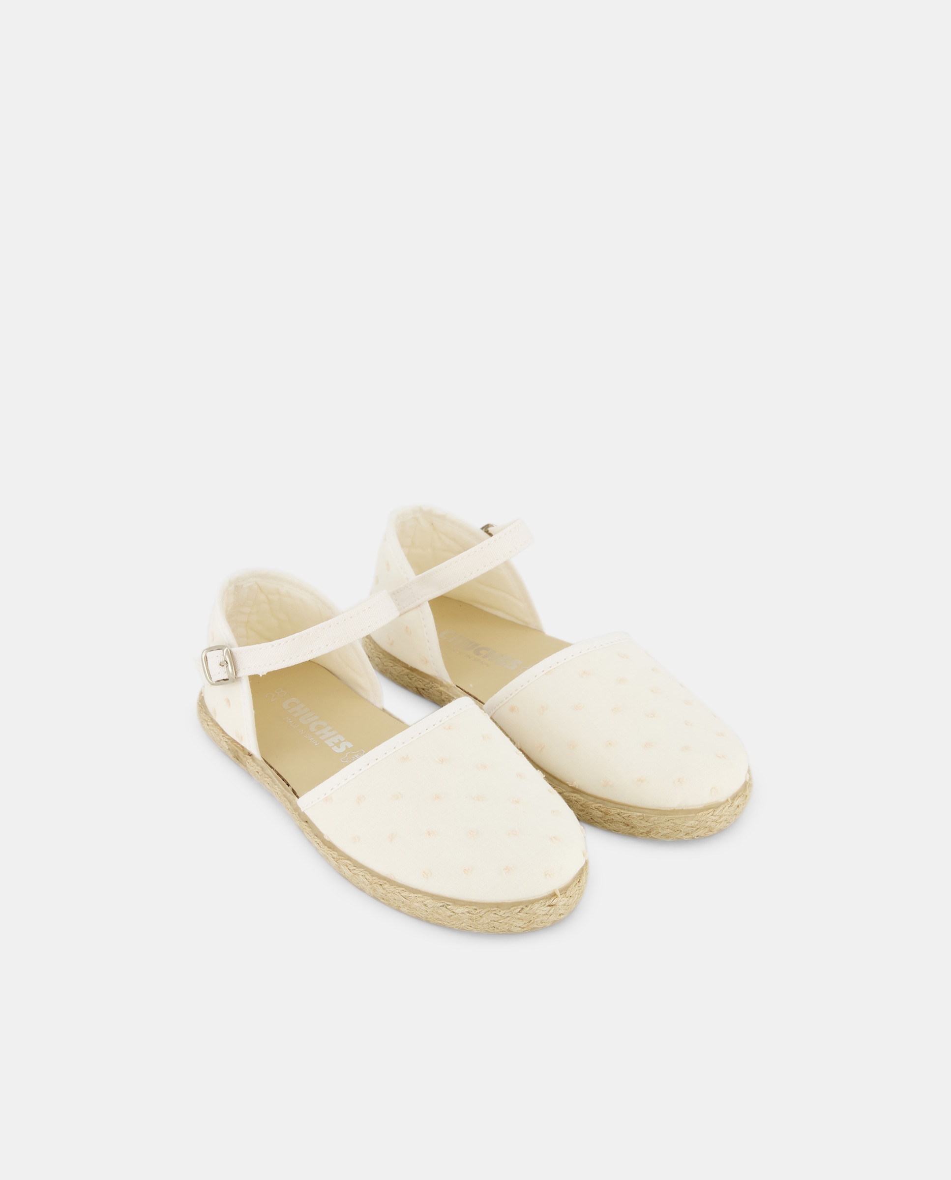 Alpercatas com Plumetti e em Linho Chuches Branco-2