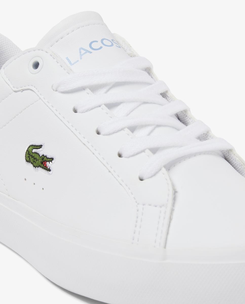 Sapatos Desportivos Powercourt Junior de Criança com Design em Degradé Lacoste Branco-6