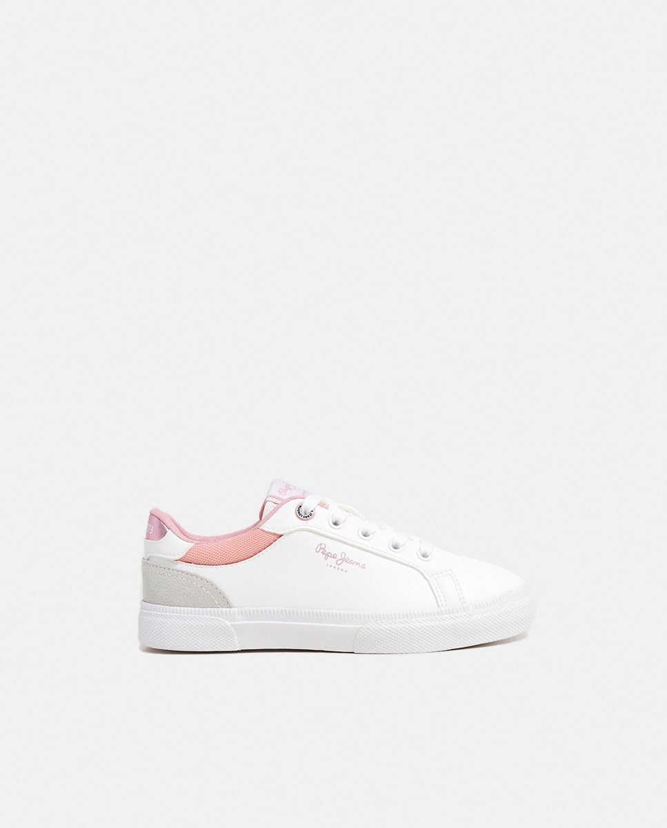 Sapatilhas Kenton Court Pepe Jeans Branco-1