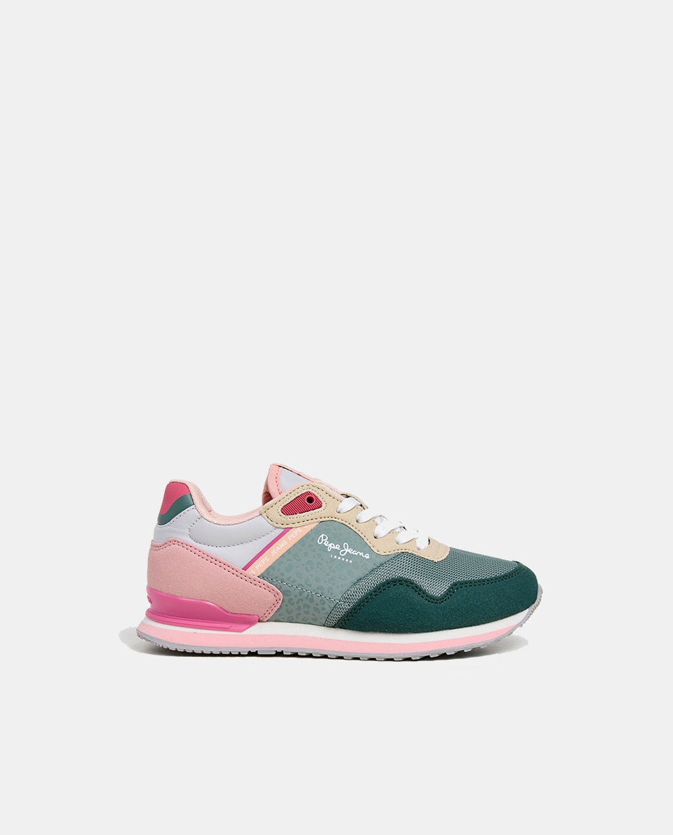 Imagem 0 de Sapatilhas Estilo Running com Detalhes em Contraste