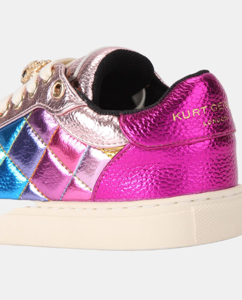 Sapatilhas com Losangos Coloridos Kurt Geiger Rosa-claro-3