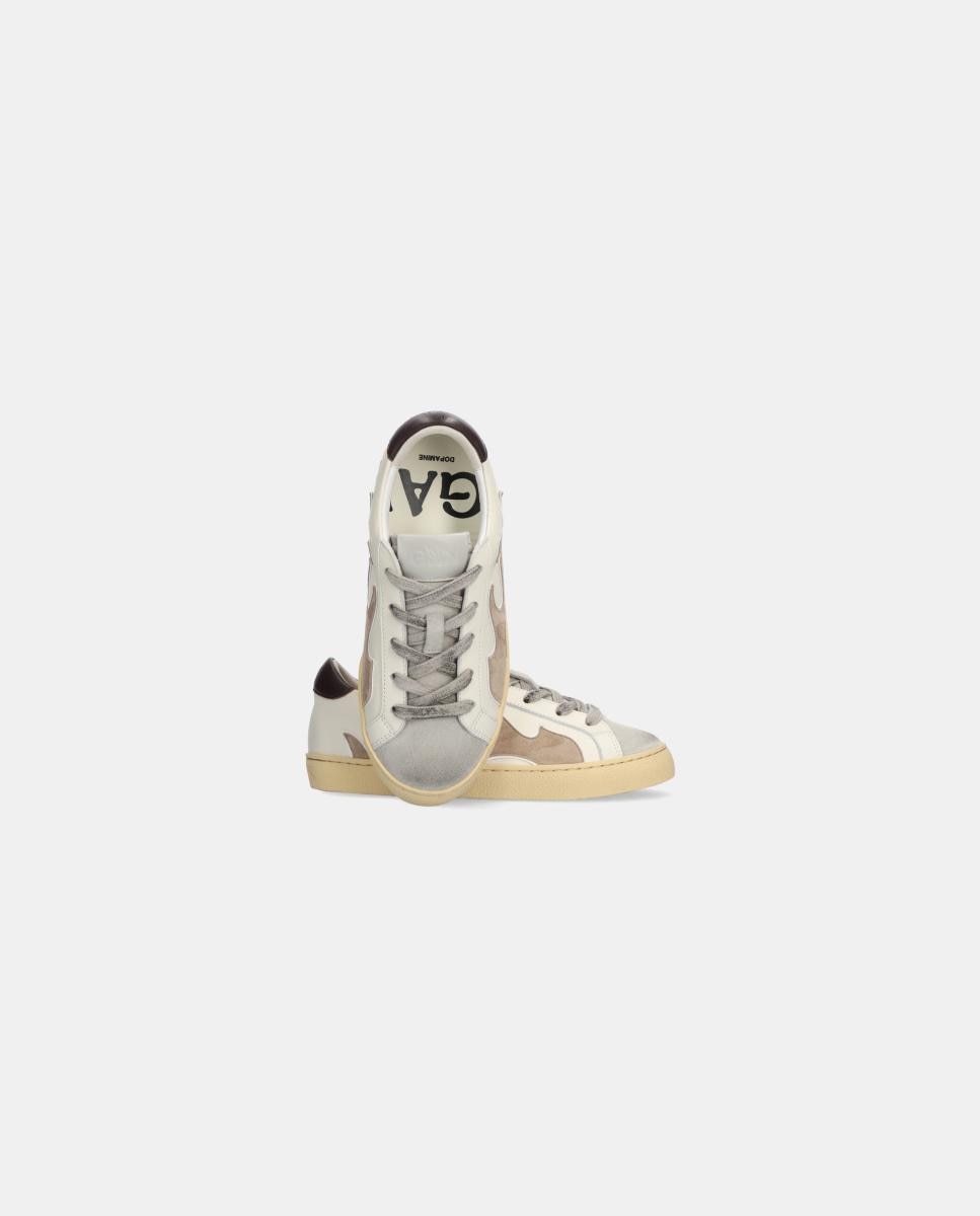 Sapatilhas infantis GAMIN Branco Osso-4
