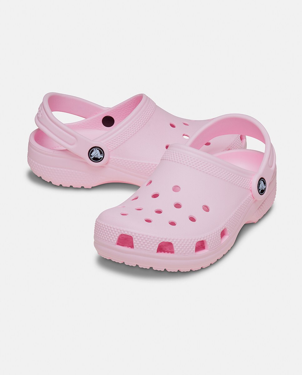 Zuecos de niños Classic Clog Crocs - Rosa Rosa-2