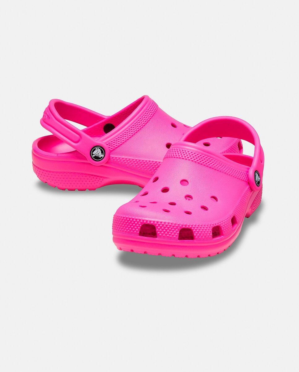 Zuecos de niños Classic Clog Crocs - Fucsia Fucsia-2