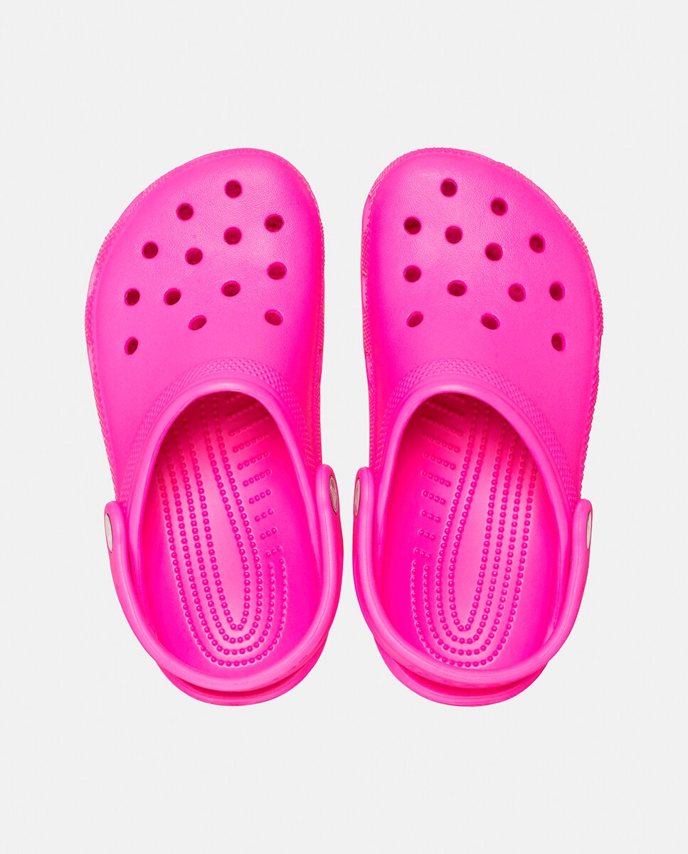 Zuecos de niños Classic Clog Crocs - Fucsia Fucsia-3