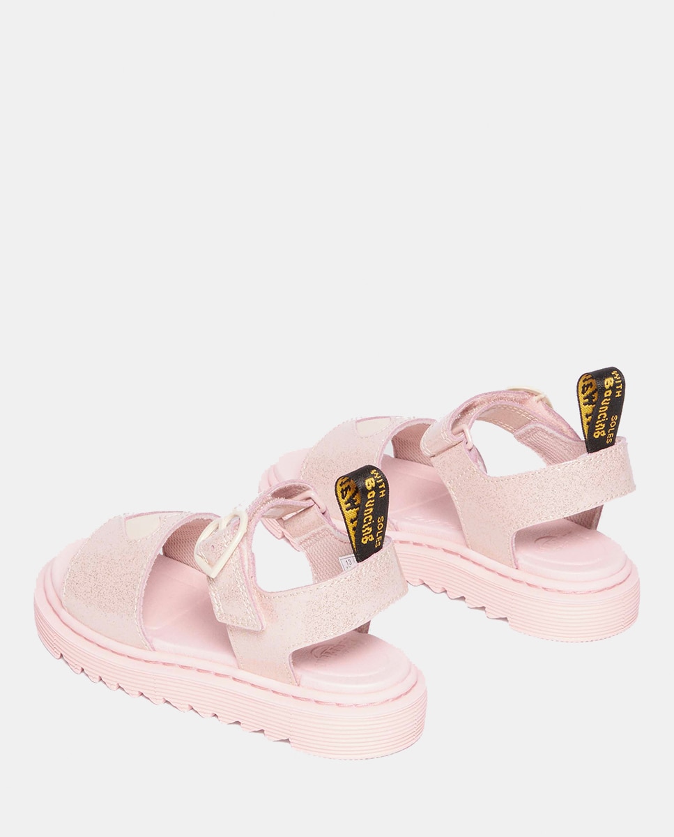 Sandálias Marlowe Hearts Junior Dr. Martens Rosa-3