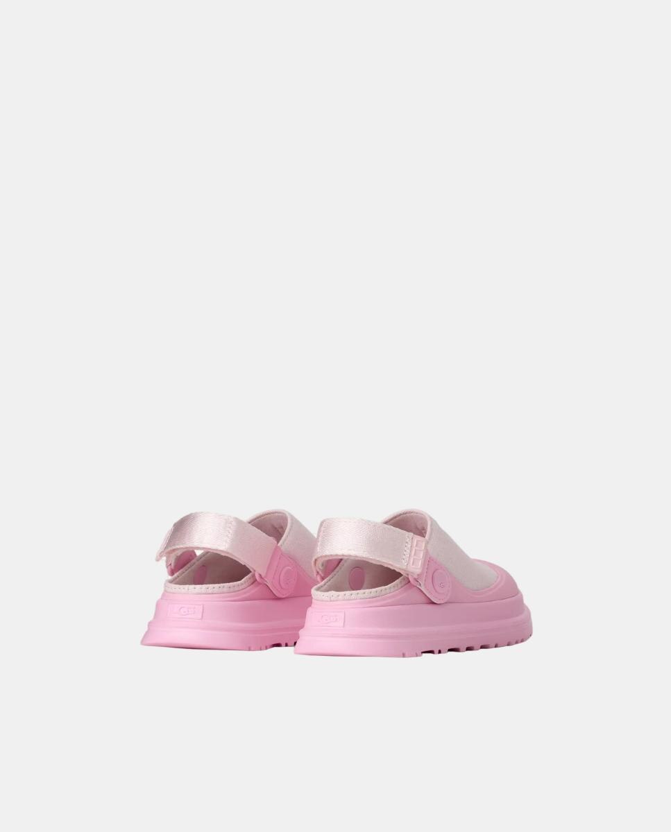 Mules com Biqueira de Lona UGG Rosa-pastilha-4
