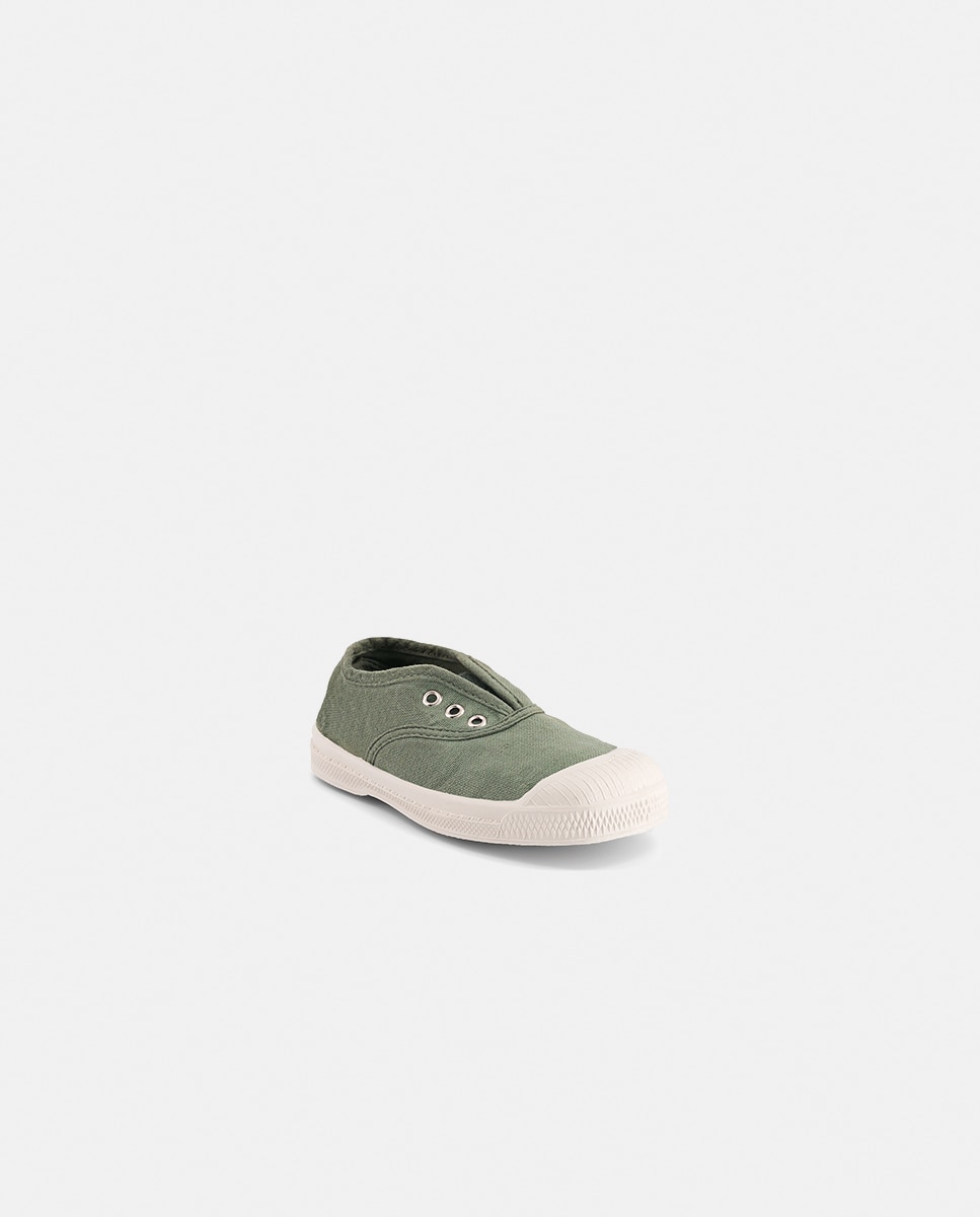 Sapatilhas de Lona Bensimon Verde-3