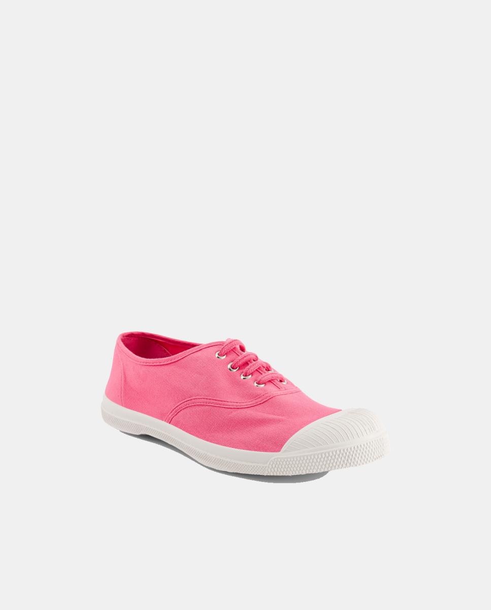 Sapatilhas de Lona Bensimon Fúcsia-2
