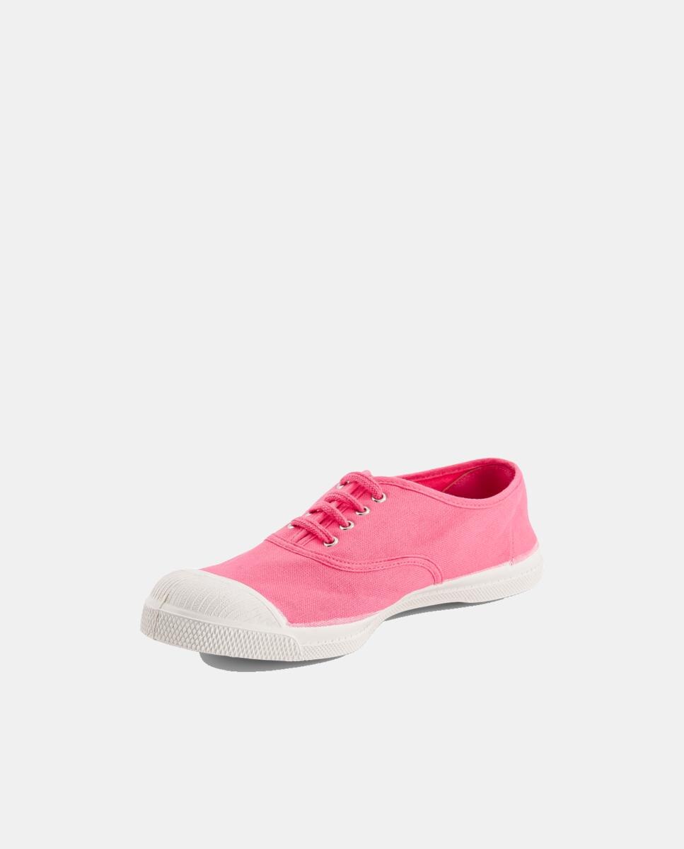 Sapatilhas de Lona Bensimon Fúcsia-3