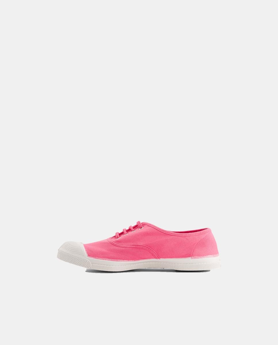 Sapatilhas de Lona Bensimon Fúcsia-4