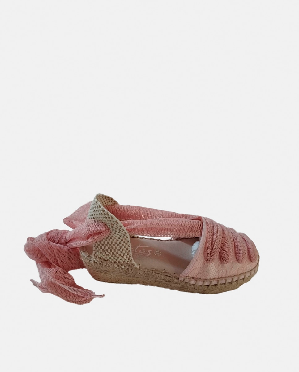 Imagem 0 de Sapatilhas de Renda com Tule