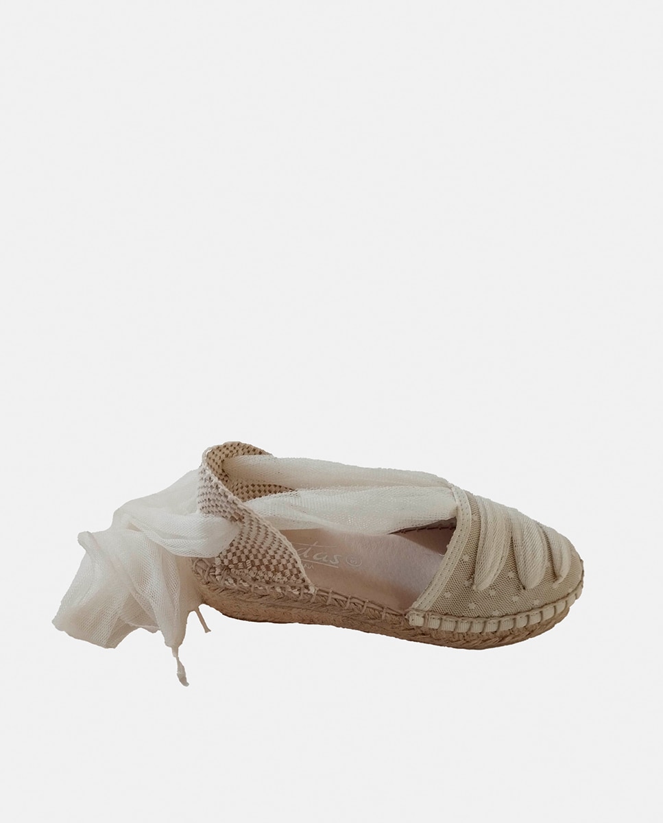 Imagem 0 de Sapatilhas de Renda com Tule