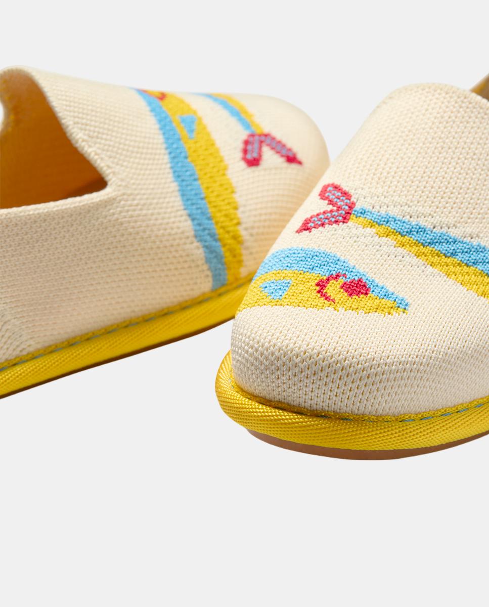 Sapatilhas de Lona Slipper Flexible com Palmilha Acolchoada Rothy´s Amarelo-4