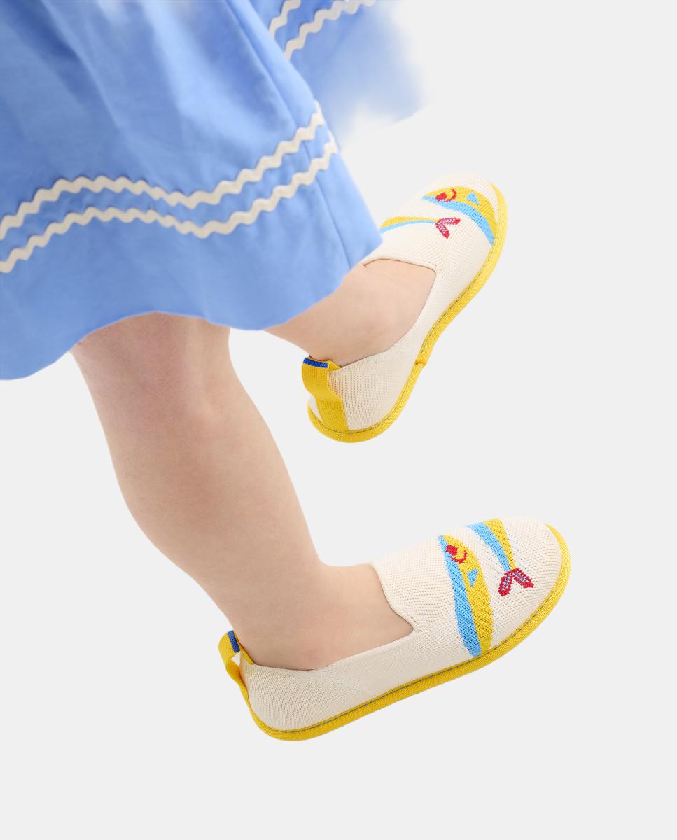 Sapatilhas de Lona Slipper Flexible com Palmilha Acolchoada Rothy´s Amarelo-6