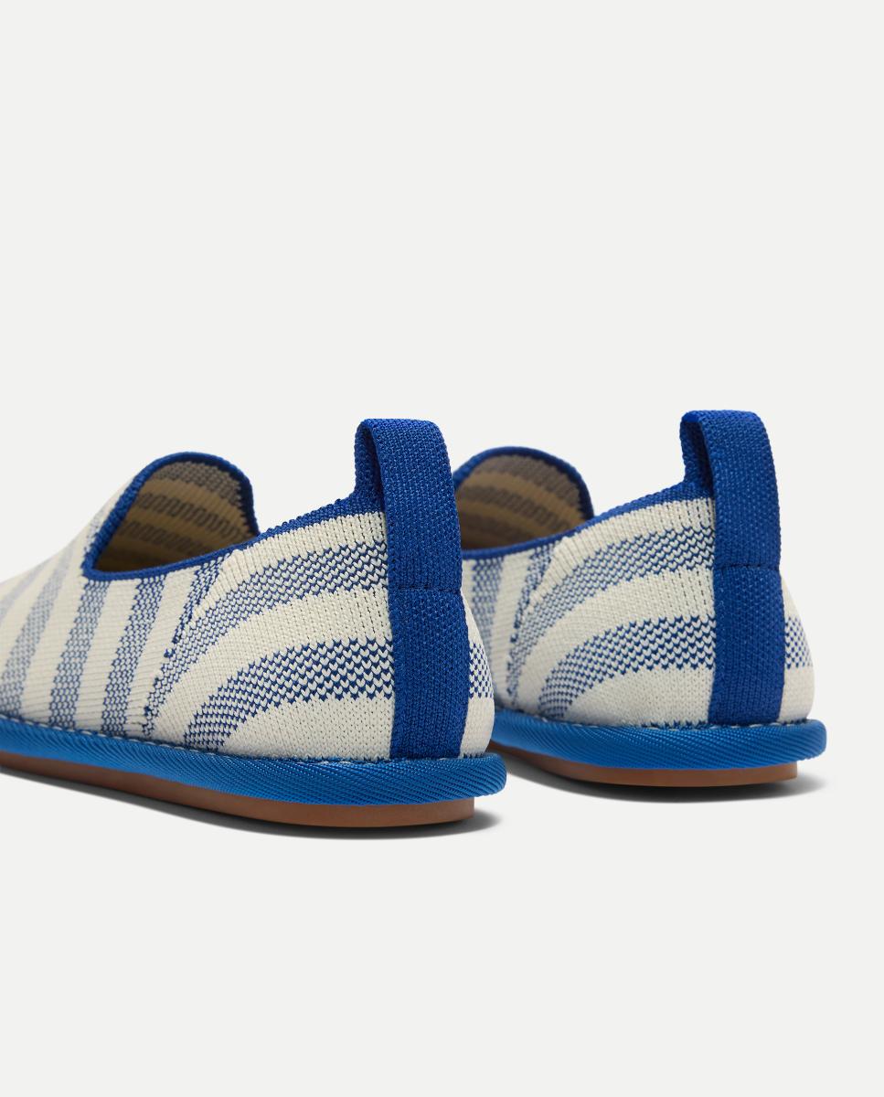 Sapatilhas de Lona Slipper Flexible com Palmilha Acolchoada Rothy´s Azul-3