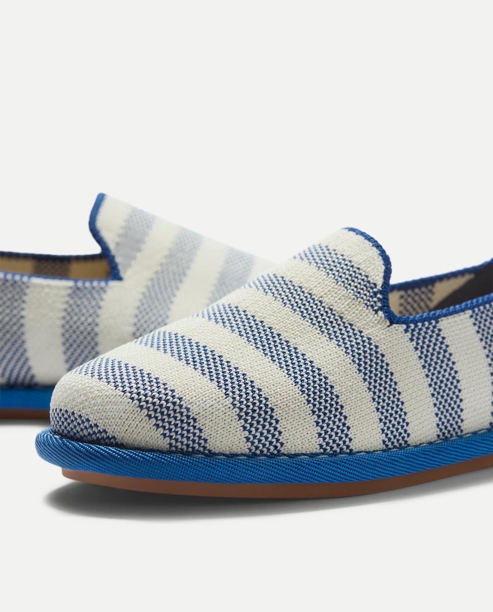Sapatilhas de Lona Slipper Flexible com Palmilha Acolchoada Rothy´s Azul-4