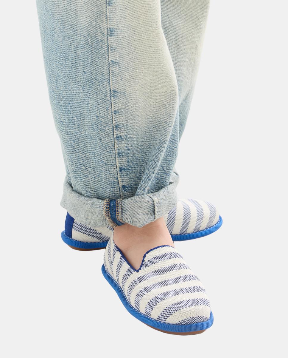 Sapatilhas de Lona Slipper Flexible com Palmilha Acolchoada Rothy´s Azul-6