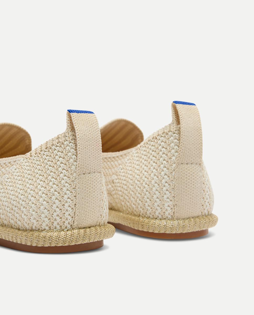 Sapatilhas de Lona Slipper Flexible com Palmilha Acolchoada Rothy´s Natural-2