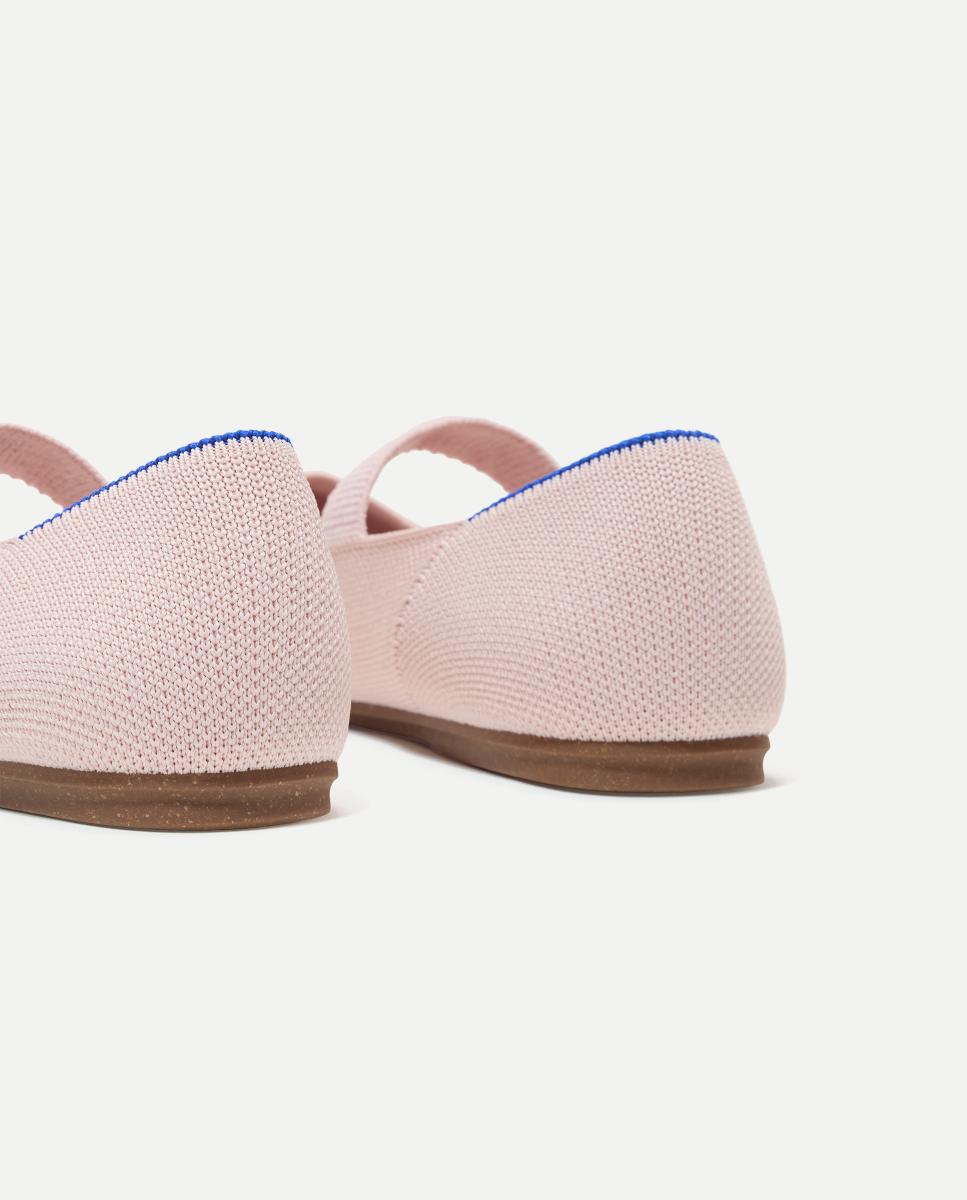 Sapatos de Presilha em Lona Suaves e Flexíveis com Palmilha Acolchoada Rothy´s Vermelho-3