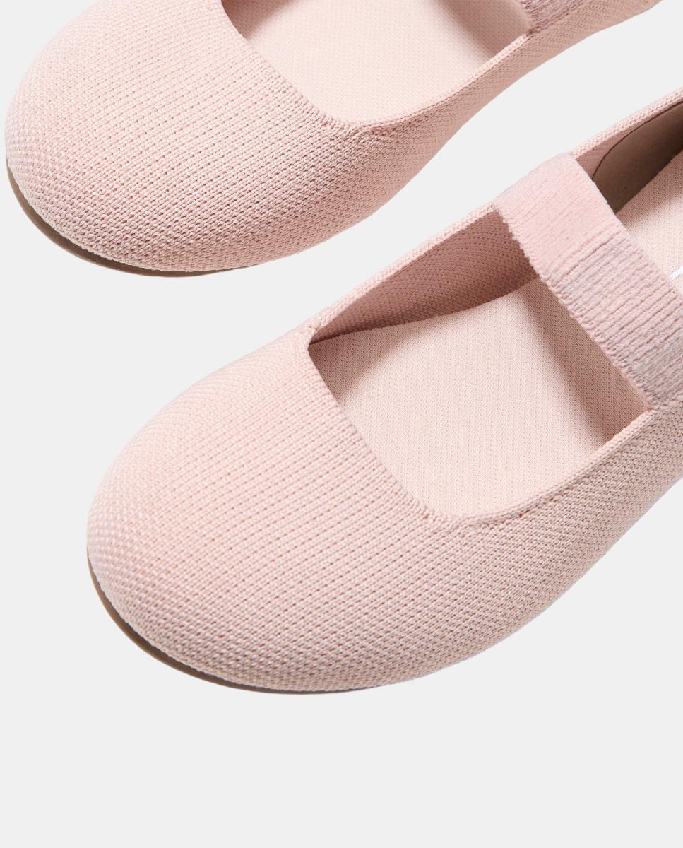 Sapatos de Presilha em Lona Suaves e Flexíveis com Palmilha Acolchoada Rothy´s Vermelho-4