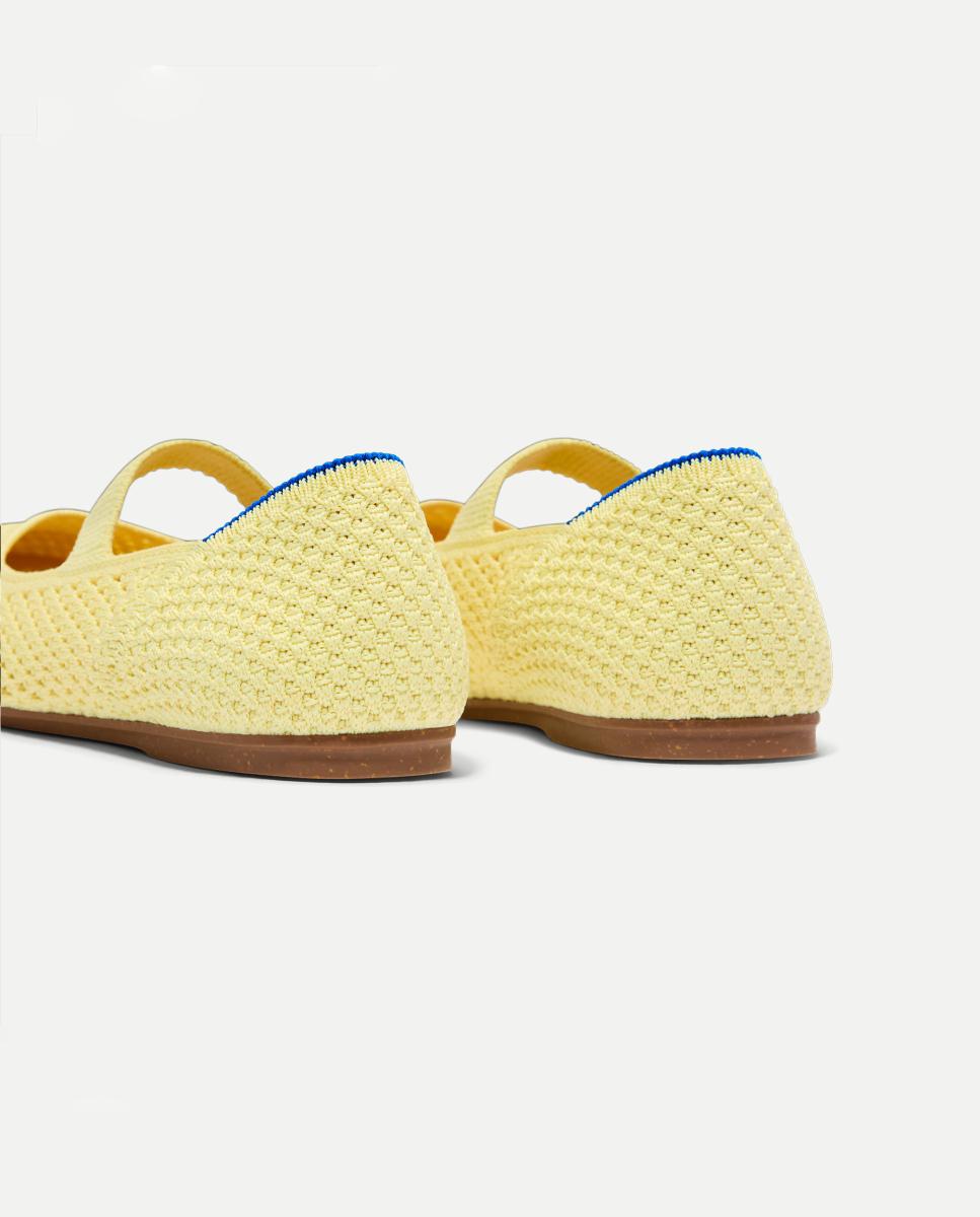 Sapatos de Presilha em Lona Suaves e Flexíveis com Palmilha Acolchoada Rothy´s Rosa-3