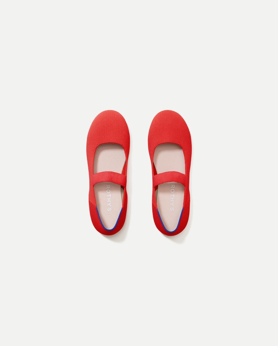 Sapatos de Presilha em Lona Suaves e Flexíveis com Palmilha Acolchoada Rothy´s Castanho-2